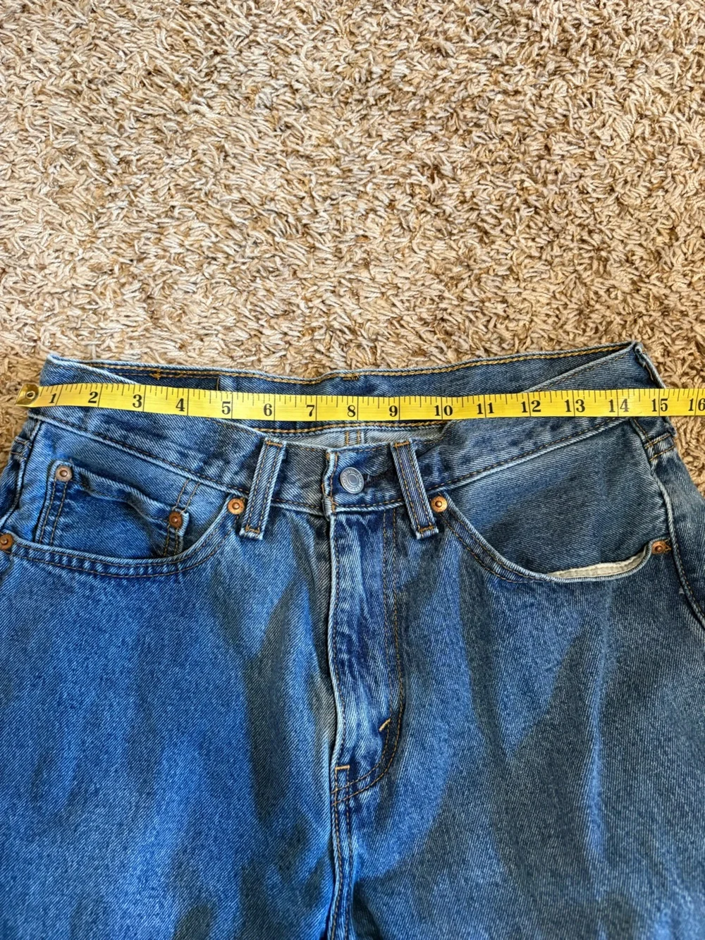 Levi's 505 Regular Fit Men’s Jeans size 31x34.
